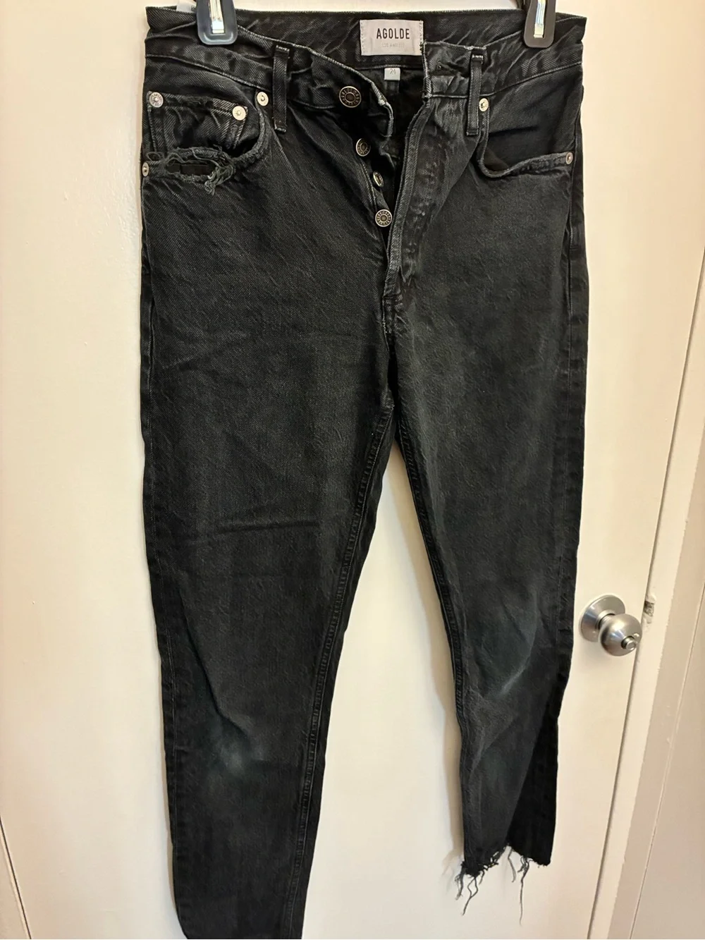 Agolde Jamie High Rise -- Size 24 - Picture 3 of 5